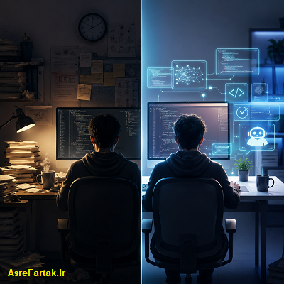 برنامه نویس سنتی در مقابل ai