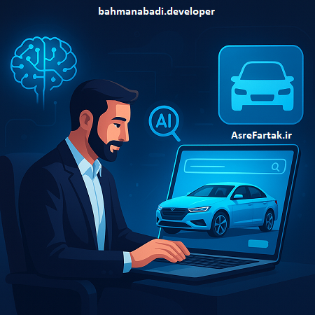 سایت مشاوره خودرو مبتنی بر هوش مصنوعی