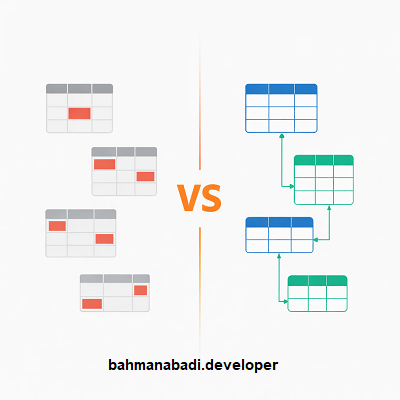 آموزش طراحی دیتابیس